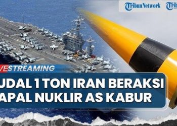 Pongah Ingin Kuasai Selat Hormuz, Kapal Induk USS Abraham Lincoln Ngacir di Serang Drone Iran