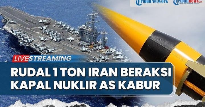 Pongah Ingin Kuasai Selat Hormuz, Kapal Induk USS Abraham Lincoln Ngacir di Serang Drone Iran