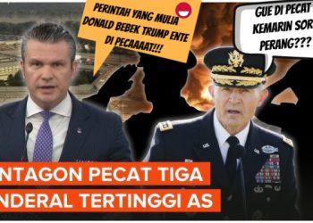 Pemerintahan Donald Trump Makin Kacau, Usai Pecat Jaksa Agung, Kini Pecat 3 Jenderal Perang