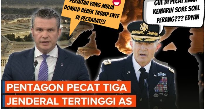 Pemerintahan Donald Trump Makin Kacau, Usai Pecat Jaksa Agung, Kini Pecat 3 Jenderal Perang