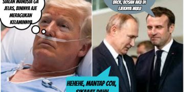 Di Tengah Isu Donald Trump ‘Stroke’, Presiden Macron Serukan Dunia Jangan Lagi Jadi Jongos AS-China
