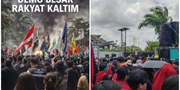 Tiga Tuntutan Warga Kaltim di Aksi Massa Hari Ini, Hentikan Praktek KKN…!