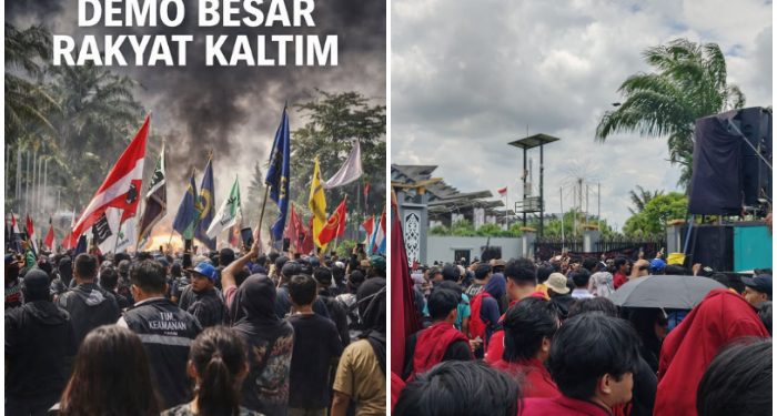 Tiga Tuntutan Warga Kaltim di Aksi Massa Hari Ini, Hentikan Praktek KKN…!