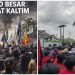 Tiga Tuntutan Warga Kaltim di Aksi Massa Hari Ini, Hentikan Praktek KKN…!