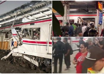 Breaking News: KRL yang Di Tabrak KA Argo Bromo, di Kabarkan 10 Orang Tewas