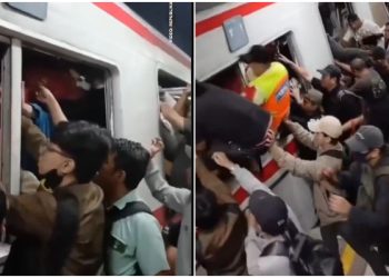 Breaking News: Kerasnya Tabrakan KRL Sampai Ringsek Berat di Hantam KA Argo Bromo