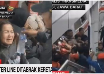 Penumpang KRL Bagian Depan Terpental Keluar, Kuat Dugaan Korban di Gerbong Belakang Tak Ada yang Selamat!
