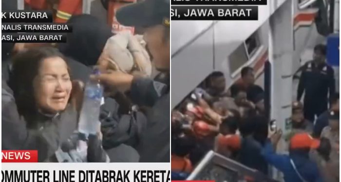 Penumpang KRL Bagian Depan Terpental Keluar, Kuat Dugaan Korban di Gerbong Belakang Tak Ada yang Selamat!