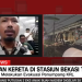 Breaking News: Taksi Biru Mogok KRL Berhenti dan di Hantam KA Argo Bromo di Bekasi