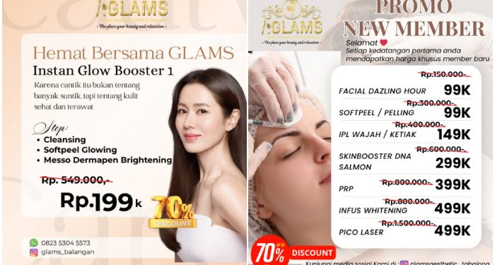 Glams Clinic Tabalong Datangkan dokter Ahli Aesthetic, Ini Jadwalnya!