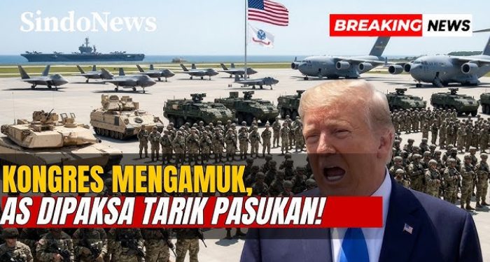 Kongres AS Tak Bolehkan Lagi Donald Trump Serang Iran, Ingin Tetap Lanjut Pakai Taktik Baru!