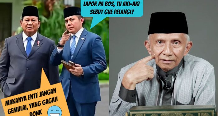 Amien Rais Tuding Seskab Teddy Kaum Pelangi, Partai Ummat Kelabakan dan Sebut Begini!