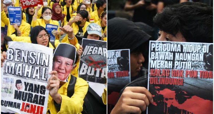 5 Tuntutan Demo Mahasiswa Hari Ini, Stop MBG dan Kopdes Serta Turunkan Harga BBM