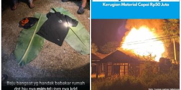 Dua Pelaku di Duga Mau Bakar Rumah Kosong Hampir Tertangkap Warga Di Sulingan dan Tanta