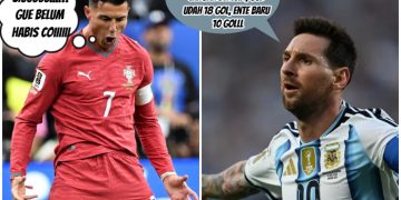 Bentrok Portugal Vs Argentina Sekaligus Adu Hebat Ronaldo vs Messi di Piala Dunia 2026 Bisa Terjadi Bila..?