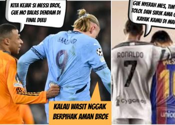 CR7 Masih Melempem, Mbappe dan Haaland Kejar Messi