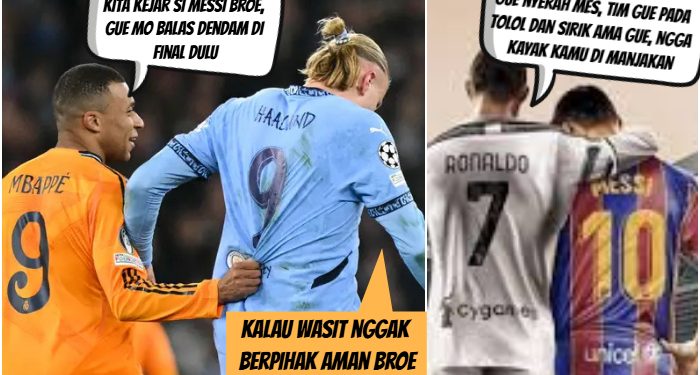CR7 Masih Melempem, Mbappe dan Haaland Kejar Messi
