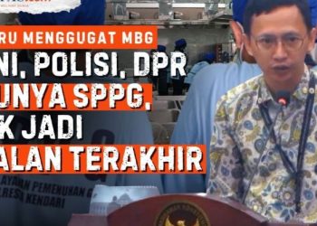 Apesnya P3K yang Dipecat! Lapor DPR, Polisi dan TNI Percuma Karena Semua Sibuk dengan Dapur MBG