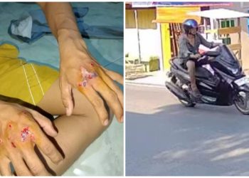 Belum Terungkap Kasus Bakar Rumah Kosong, Muncul Teror Baru, Tinjak Stang Motor Lalu Pelaku Kabur