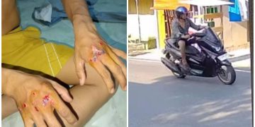 Belum Terungkap Kasus Bakar Rumah Kosong, Muncul Teror Baru, Tinjak Stang Motor Lalu Pelaku Kabur