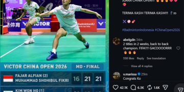 Hebat! Baru Minggu Lalu Juara Japan Open, Kini Fajar/Fikri Juara China Open 2026