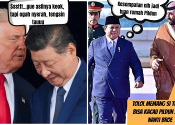 Donald Trump Bisanya Omdo Tanpa Solusi, Negara Teluk Kompak Minta China Turun Tangan Bujuk Iran!