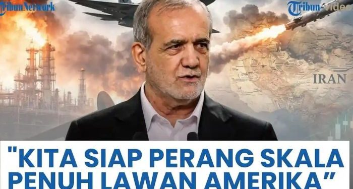 Diserang Tanpa Henti, Iran Umumkan Perang Skala Penuh Lawan Amerika