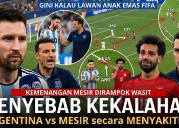 Timnas Mesir Masih Meradang Setelah Kalah Diduga Sengaja Dicurangi Wasit Untuk Menangkan Messi Cs!