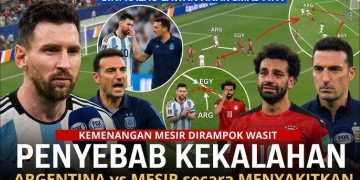 Timnas Mesir Masih Meradang Setelah Kalah Diduga Sengaja Dicurangi Wasit Untuk Menangkan Messi Cs!