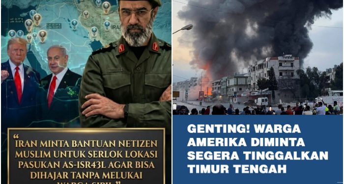 AS Minta Semua Warganya Pindah dari Timteng, Serangan Skala Besar ke Iran Bakal Pecah!