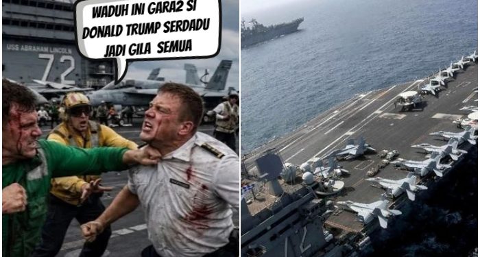 Gara-gara Donald Trump: 7 Serdadunya Saling Bunuh, Stress Kelamaan Tugas di Laut!