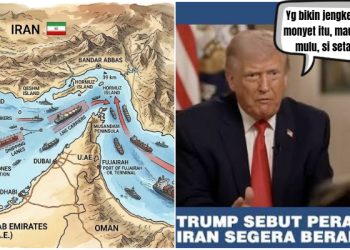 Bantah Klaim Donald Trump, Iran Justru Kunci Selat Hormuz
