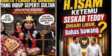 Sebut Upah Kupas Bawang Sekilo 700 Ribai, Presiden Prabowo Jadi Bahan Olok-olok!