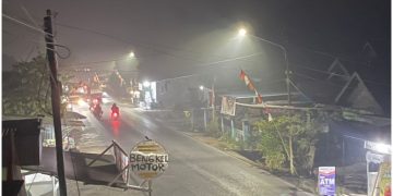 Kabut Asap Kepung Tabalong Sejak Sore dan Makin Pekat Minggu Malam Ini