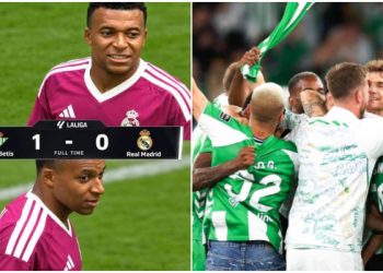Magis Mou Runtuh di Pekan Keempat, Real Madrid Keok 0-1 Di Kandang Real Betis
