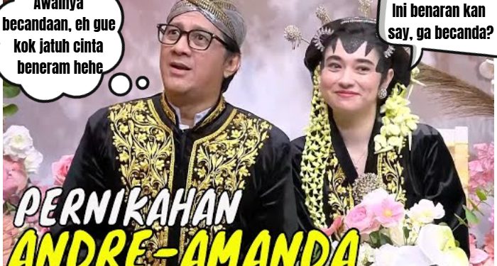 Akhirnya Andre Taulany dan Amanda Rigby Siap naik Pelaminan, Amanda Mualaf?