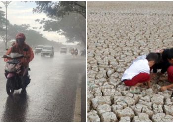 Hari Ini Beberapa Daerah Hujan, Di Kalimantan Hanya Kalsel yang Tidak!