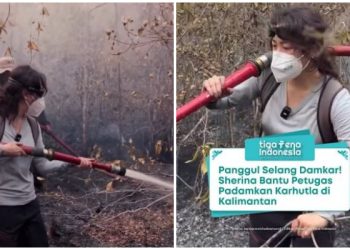 Artis Sherina Munaf Akui Stress Padamkan Karhutla di Kalimantan, Ini Penyebabnya!