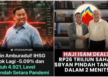 Gara-gara H Isam dan Bayan Plus Bank Mandiri, Saham Indonesia Anjlok Parah!