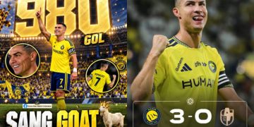 Liga Arab: Cristiano Ronaldo Cetak Gol ke 980, Al Nassr Bantai Al Diriyah 3-0