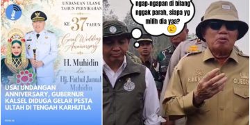 Sebut Karhutla Tidak Parah Padahal Petugas Damkar Kewalahan, Gubernur Kalsel Kena Skak Netizen!