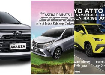 Toyota – Daihatsu Satu dan Dua, BYD Melesat Nomor Tiga Terlaku di Indonesia!
